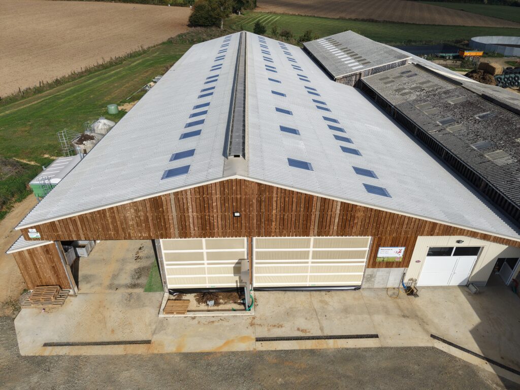 Stabulation agricole pour robotisation