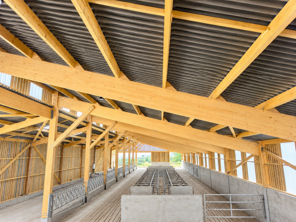 Construction d&rsquo;un bâtiment de stockage et stabulation, Manche