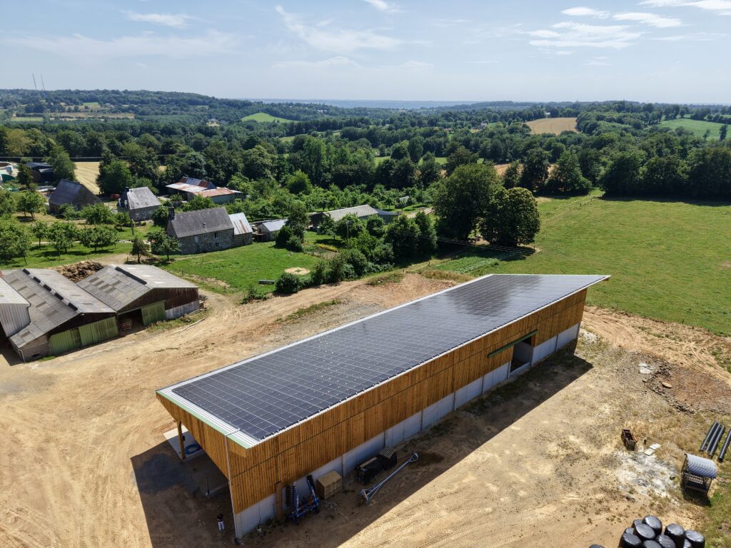 Construction d&rsquo;un bâtiment de stockage, Manche