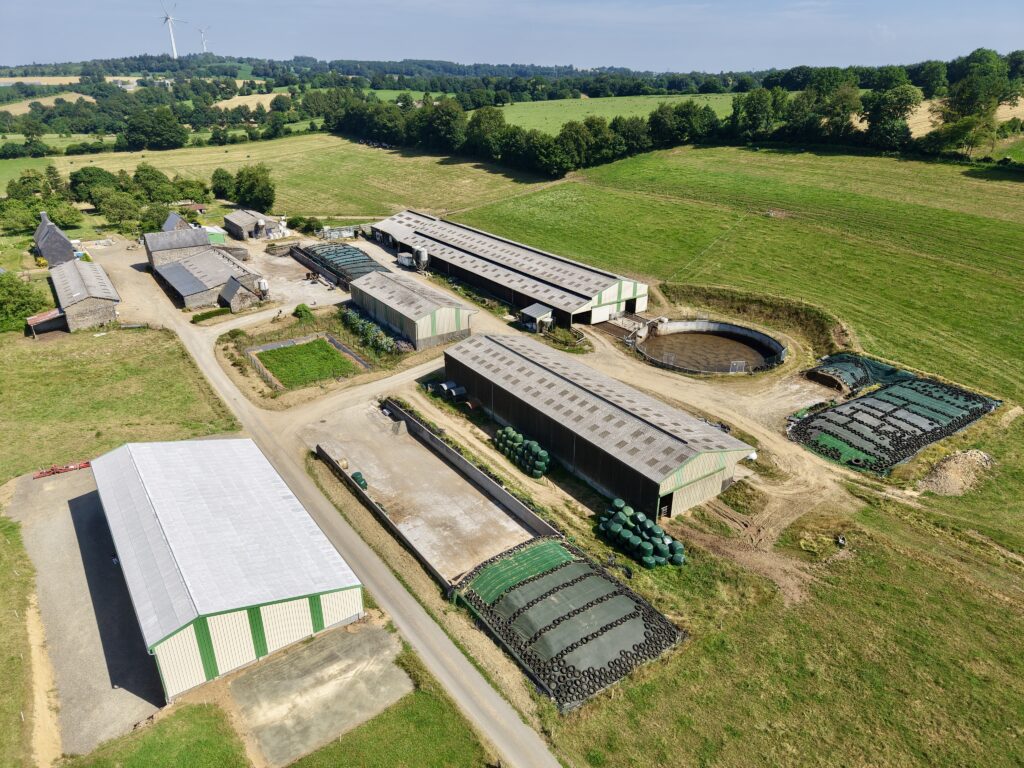 Hangar agricole au Fresne-Poret