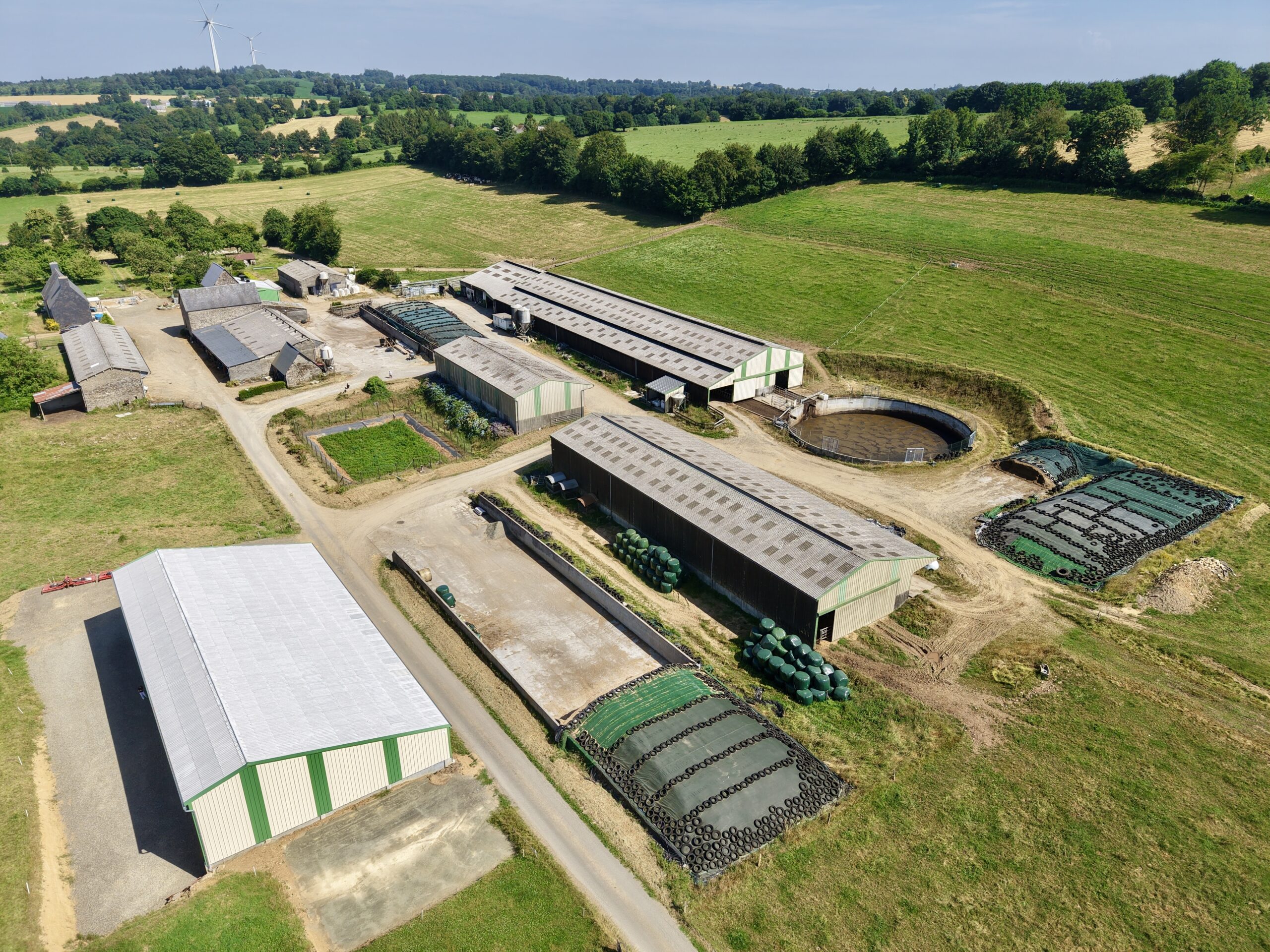 Hangar agricole au Fresne-Poret